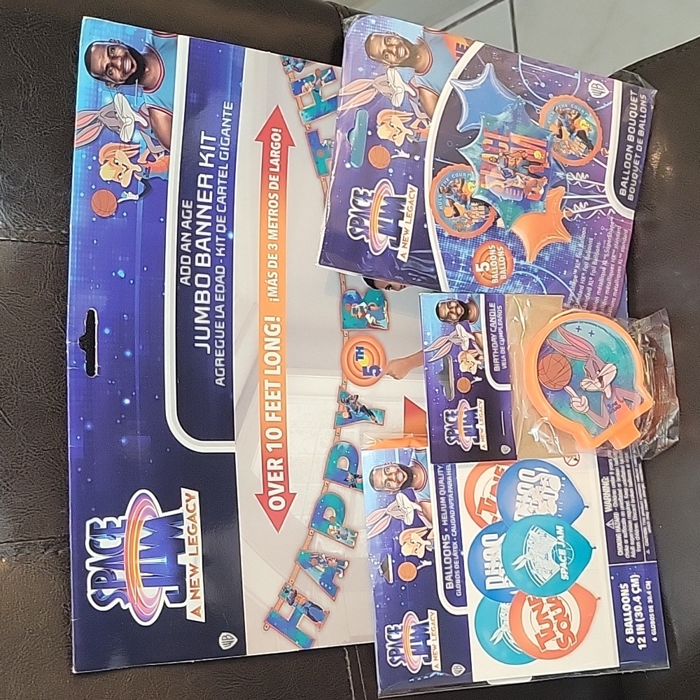 Space Jam- A New Legacy Birthday 4 PCS Bundle